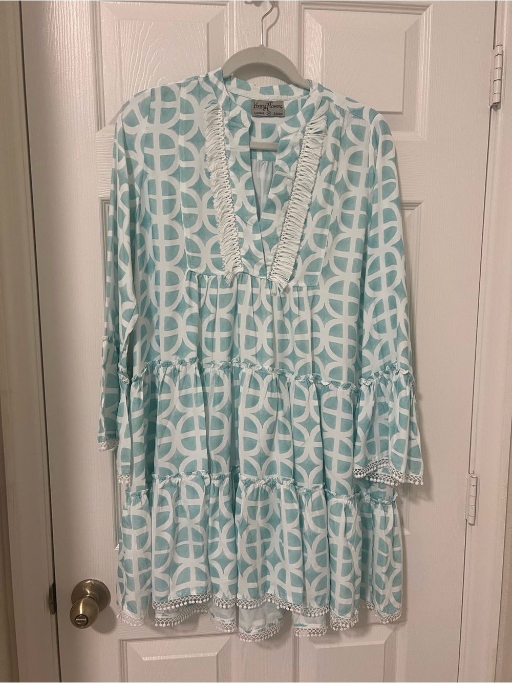 Kenny Flowers 100% Silk Dress
